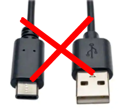 USB-C to USB-A Cable