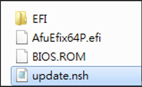Файлы ROM, скопированные в корень USB