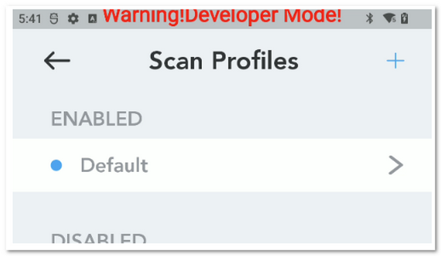 Settings Menu