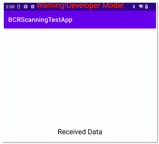 Test Application