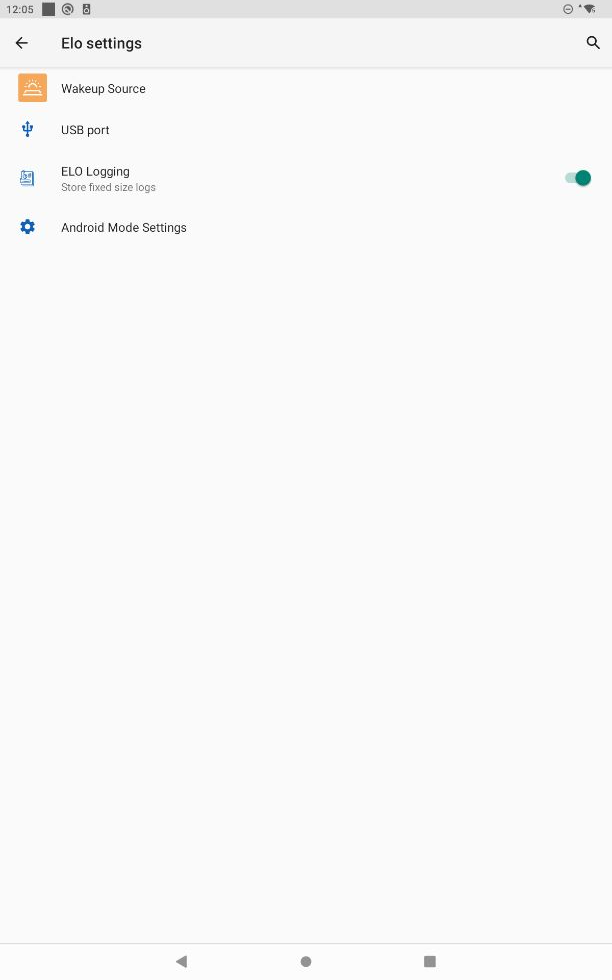 在Android设置中启用Elo日志记录