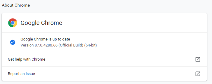 Paramètres de Google Chrome