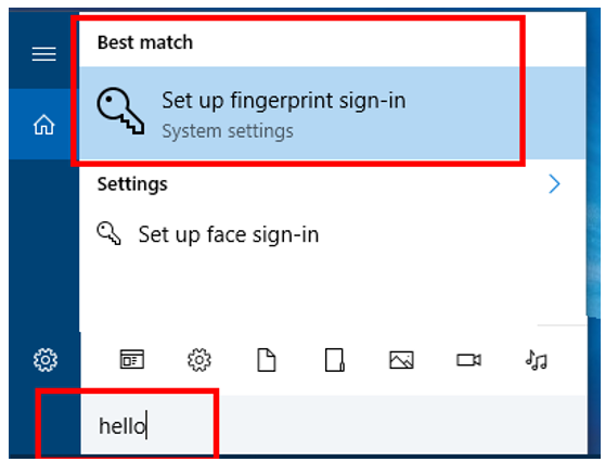Windows Hello