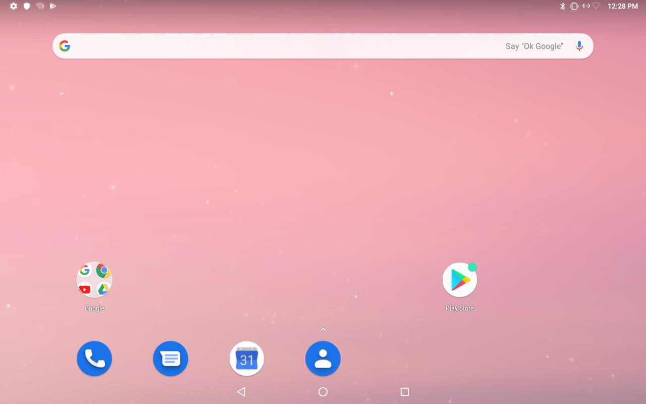 Android 홈 화면